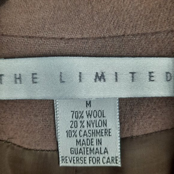 Vintage The Limited Wool Cashmere Blazer Jacket - Picture 10 of 13